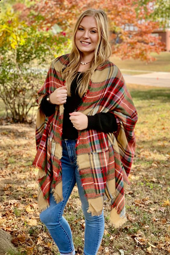 Lane & Guy Women Poncho Sweater Clothing Lane & Guy Women Poncho Sweater Clothing